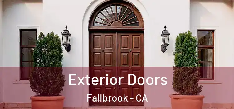 Exterior Doors Fallbrook - CA