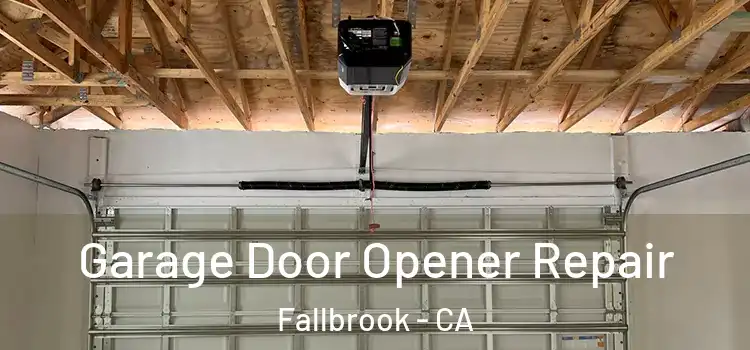  Garage Door Opener Repair Fallbrook - CA