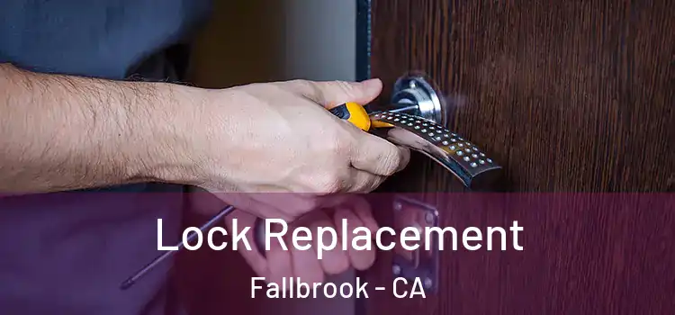  Lock Replacement Fallbrook - CA