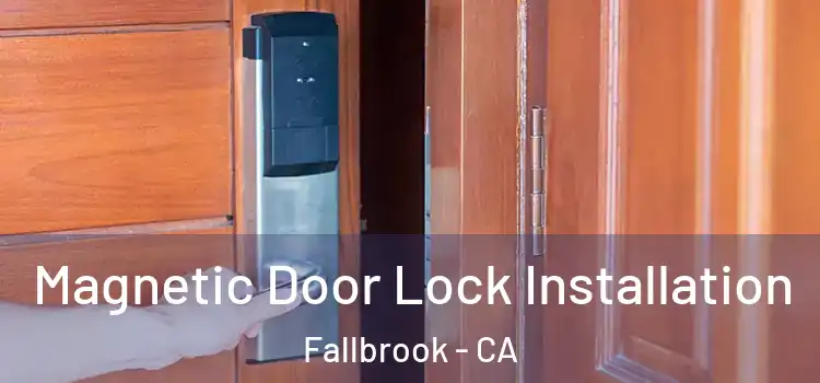  Magnetic Door Lock Installation Fallbrook - CA
