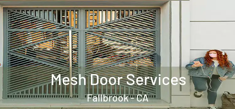 Mesh Door Services Fallbrook - CA